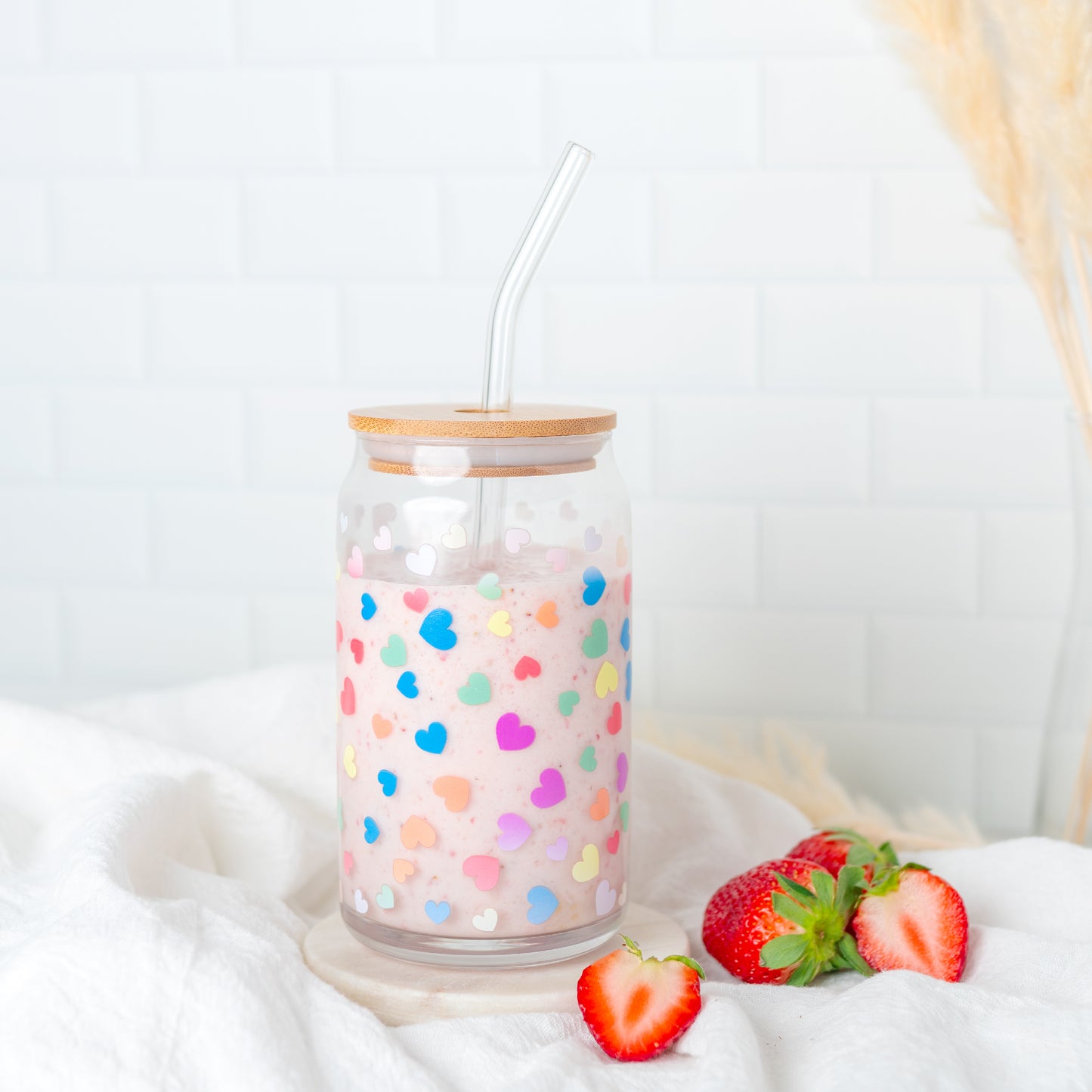 Sustainable Sipper | Color Changing Hearts