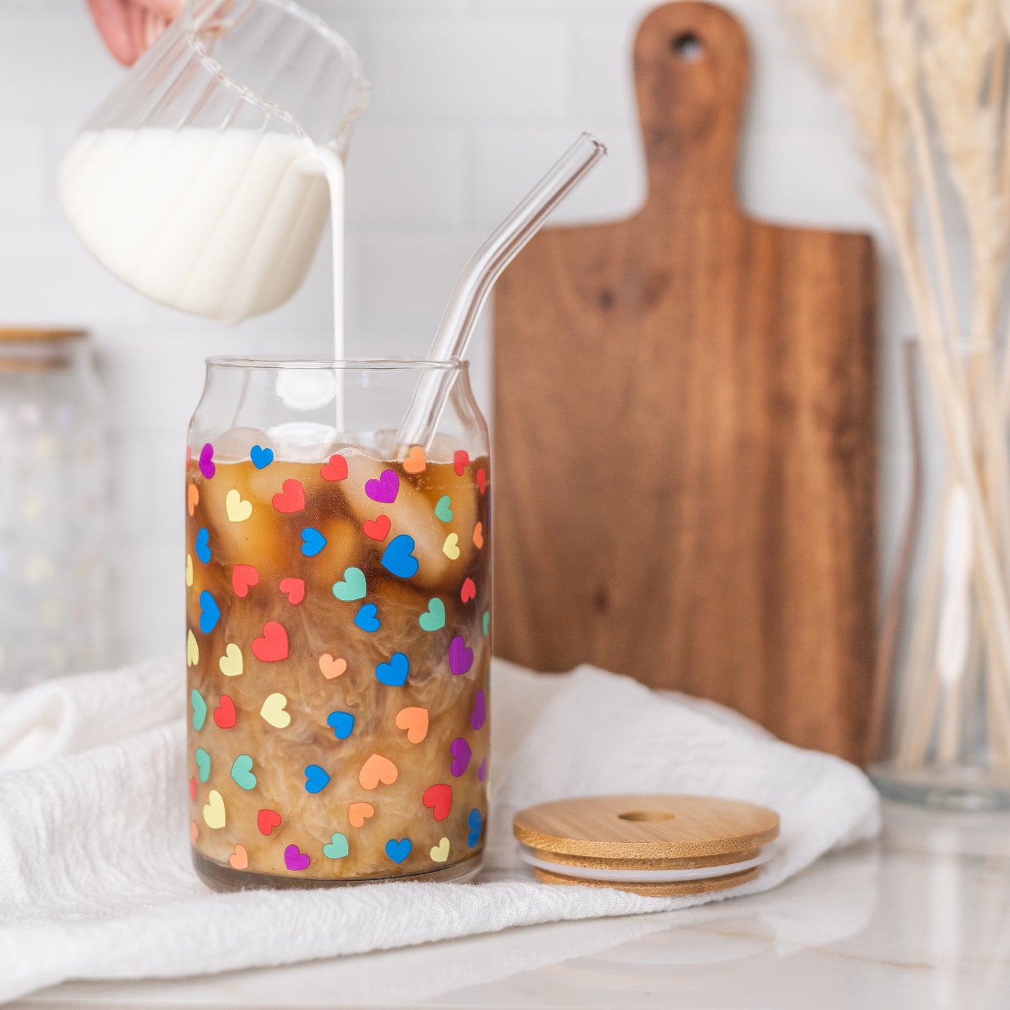 Sustainable Sipper | Color Changing Hearts